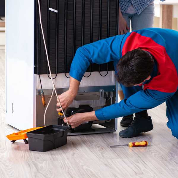 how long does it usually take to repair a refrigerator in Belfield